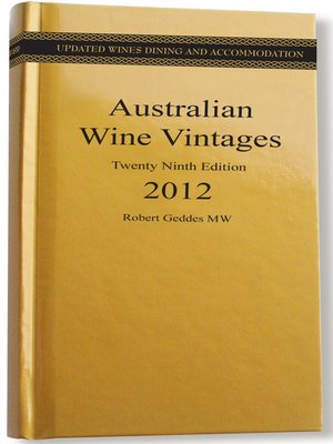 cover image of Australian Wine Vintages